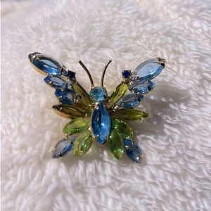 Vintage butterfly brooch